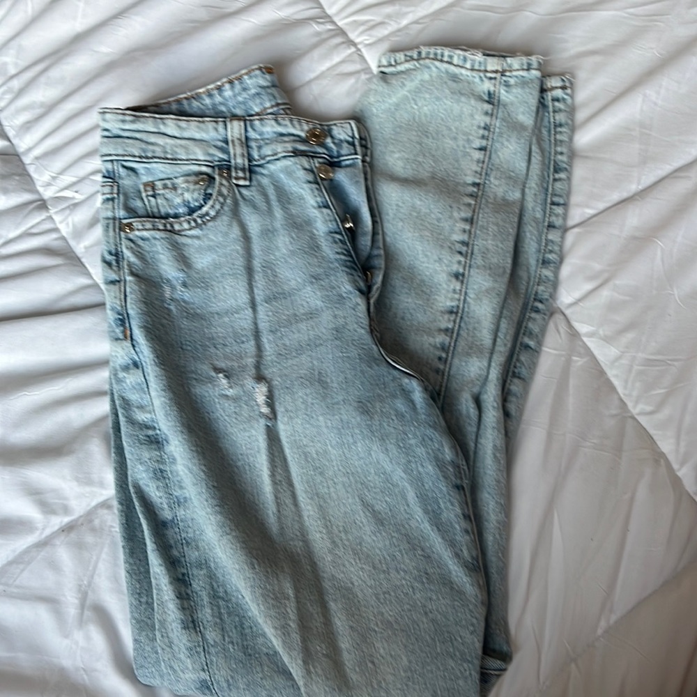 American eagle denim jeans light blue
